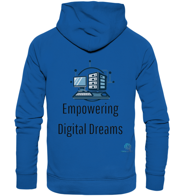 Empowering Digital Dreams - Kollection by CreaNetics - Organic Basic Hoodie – Bild 6