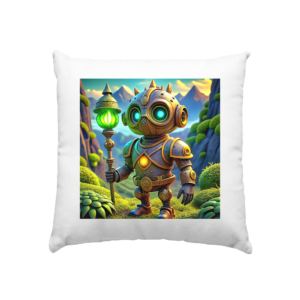 Roboter-1 – Kissen 40x40cm