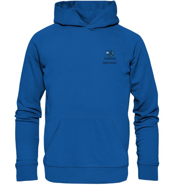 Empowering Digital Dreams - Kollection by CreaNetics - Organic Basic Hoodie – Bild 5