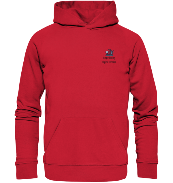 Empowering Digital Dreams - Kollection by CreaNetics - Organic Basic Hoodie – Bild 3