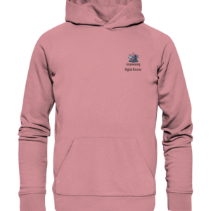 Empowering Digital Dreams - Kollection by CreaNetics - Organic Basic Hoodie