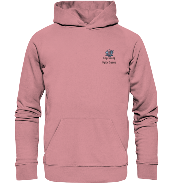 Empowering Digital Dreams - Kollection by CreaNetics - Organic Basic Hoodie